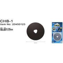 Indlæs billede til gallerivisning CHB-1 Knivblad 1 stk/sb ø60mm